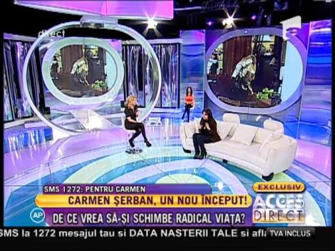 Carmen Şerban, un nou început: "Cu credinţă am trecut prin toate!"