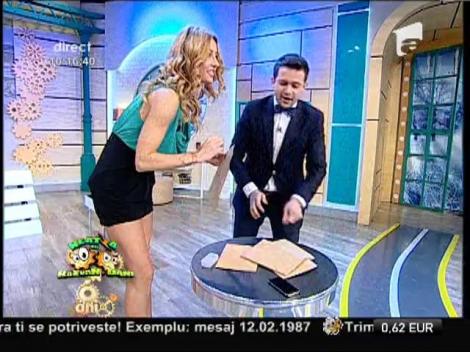 Robert Tudor i-a făcut praf telefonul Flaviei Mihăşan