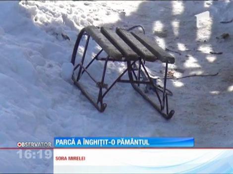Copilă dispărută după ce a fost la săniuş