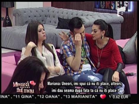 Vezi aici cum a comentat Mariana joaca dintre Grigore şi Raymond!