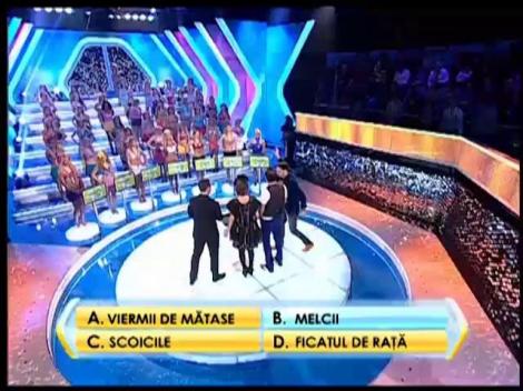 Rândul 2: Care este ingredientul principal în mancarea frantuzeasca numita Escargot?