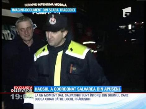 Haosul a coordonat salvarea din Apuseni