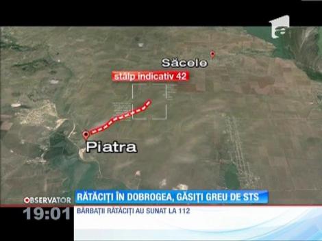 UPDATE / Rătăciţi în zăpadă, localizaţi cu greu