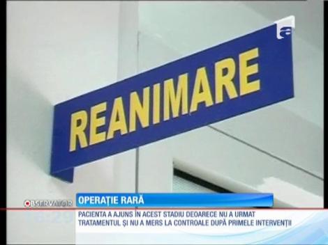 Operaţie rară realizată de medicii din Târgu Mureş