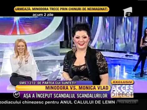Minodora, criticată dur de Monica Vlad