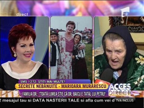 Familia tatălui copilului Marioarei Murărescu: "Sora lui s-a opus relaţiei cu Marioara"