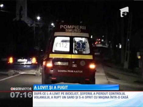 Un şofer beat a spulberat un biciclist