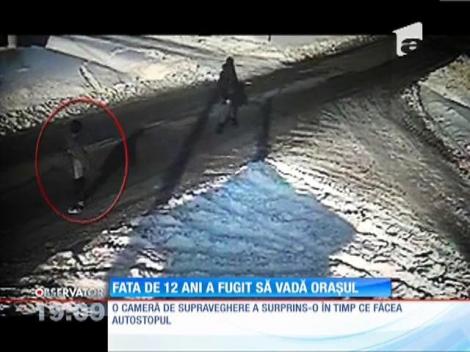 Copilă dispărută după ce a fost la săniuş a fugit de acasă