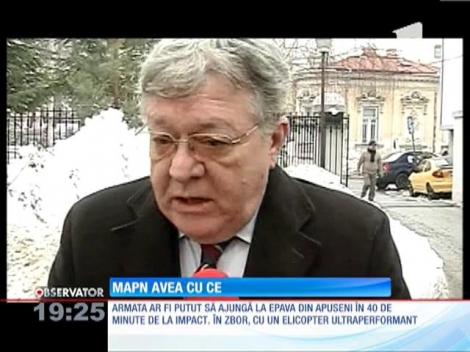 Şeful Statului Major a oferit ajutorul Armatei în cazul accidentului aviatic din Apuseni. ROMATSA l-a refuzat!