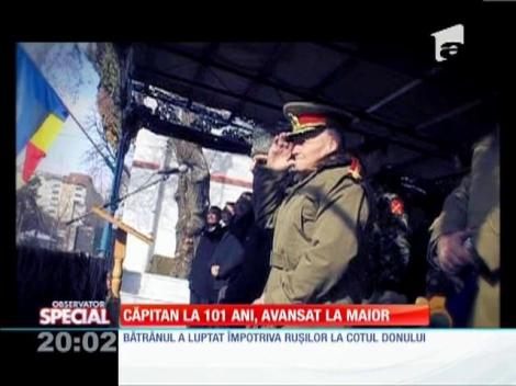 Special! Căpitan la 101 ani, avansat la maior