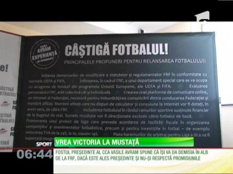 Fostul şef al arbitrilor, Vasile Avram, l-ar vrea pe Chivu în echipă dacă iese Naş la Federaţie