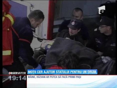 Moţii cer ajutor statului pentru drumul stricat în timpul tragediei din Apuseni