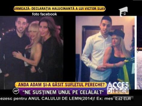 Anda Adam pare mai îndrăgostită ca niciodată de fotbalistul Cătălin Ţâră