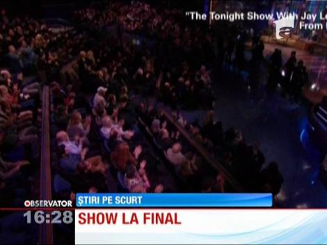 Jay Leno şi-a luat rămas bun de la telespectatori