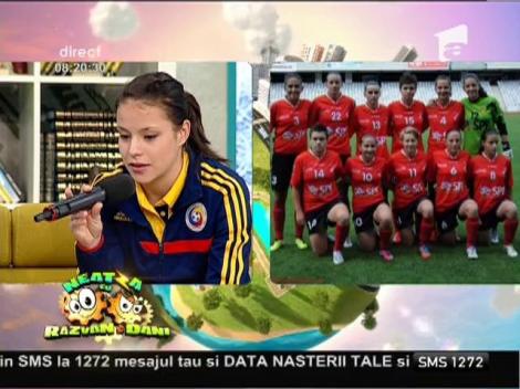 Ştefania Vătafu, cea mai bună fotbalistă din România!