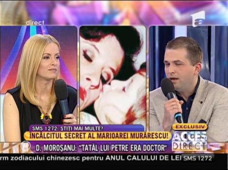 Dumitru Mureşanu: "Tatăl lui Petre era doctor"