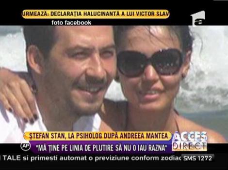 Ştefan Stan, la psiholog după despărţirea de Andreea Manta