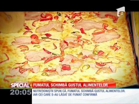 SPECIAL! Fumatul schimbă gustul alimentelor