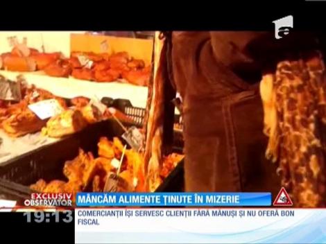 Depozitele de alimente din Capitală, focar de infecţii