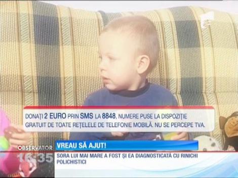 VREAU SĂ AJUT! / Adrian are 2 ani şi în ultimele 4 luni a trăit dureri de nedescris