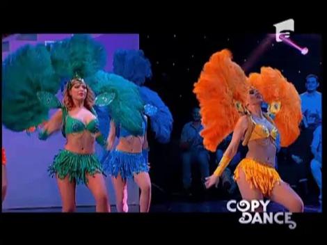 Echipa lui Connect-R, proba "Copy dance"