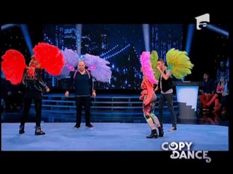 Echipa lui Cătălin Bordea, proba "Copy dance"
