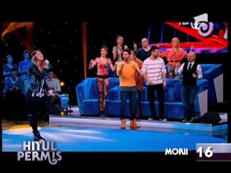 Echipa lui Cătălin Bordea, proba "Hitul permis"