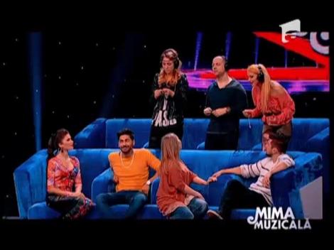 Echipa lui Cătălin Bordea, proba "Mima muzicală"