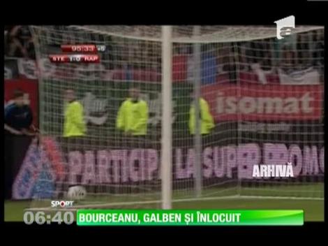 Alexandru Bourceanu a debutat la Trabzonspor, în înfrângerea cu Akhisar Beledyespor, scor 2-4