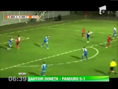 Meci amical: Şahtior Doneţk - Pandurii Tg. Jiu 5-1
