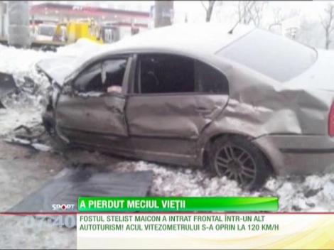 Maicon n-a avut nicio şansă de salvare! Acul vitezometrului s-a oprit la 120 de km/h