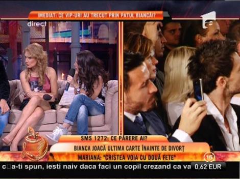 Mariana Rosca: "Bianca vroia sa puna niste baieti sa ma bata"