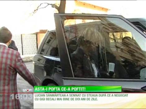 Lucian Sânmărtean este oficial noul jucator al Stelei