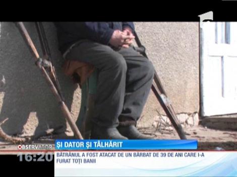 Un bătrân din judeţul Botoşani a fost jefuit imediat după ce a plecat de la bancă