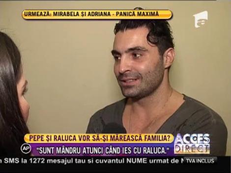 Pepe şi Raluca sunt o familie perfectă!