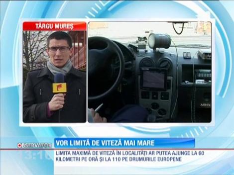 Senatorii vor limită de viteză mai mare