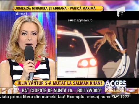 Iulia Vântur s-a mutat cu Salman Khan