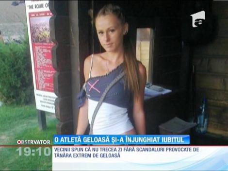 O sportivă din Alba Iulia şi-a înjunghiat iubitul