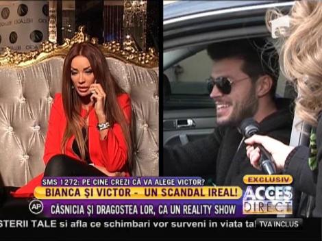 EXCLUSIV!  Iată ce discuţie halucinantă a purtat Bianca Drăguşanu cu Victor Slav, imediat după escapada de la Paris!