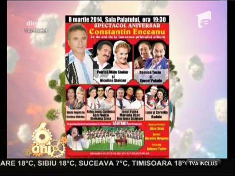 Constantin Enceanu, concert la Sala Palatului