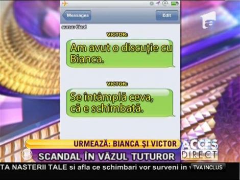 Iată ce mesaje şi-au trimis Victor şi Anda Adam!
