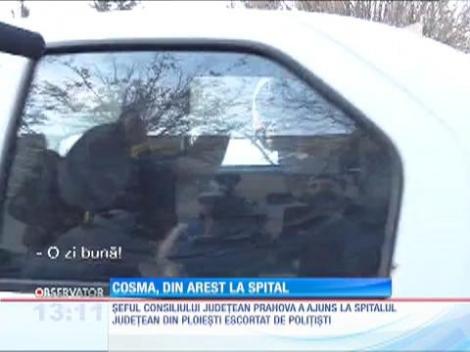 Update/ Preşedintele Consiliului Judeţean Prahova, Mircea Cosma, la spital după reţinere