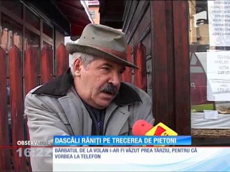 Doi profesori şi o bibliotecară din Piteşti, loviţi pe zebră de un şofer turc