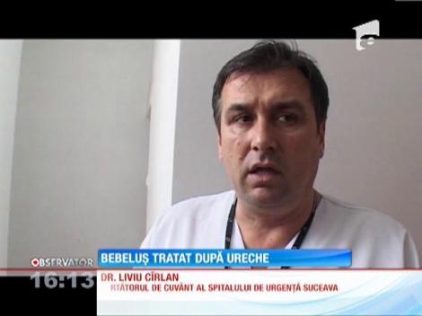 Un bebeluş din Suceava a fost opărit cu apă de un asistent maternal