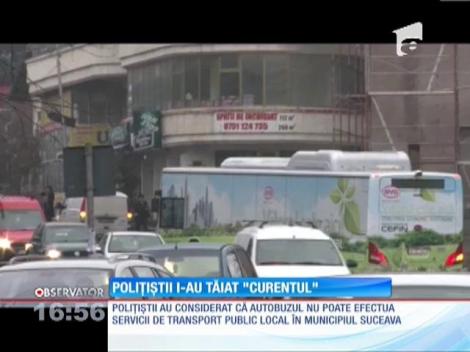 Autobuzul ecologic din Suceava circulă ilegal