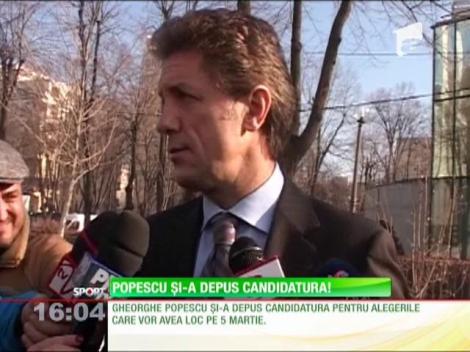 Gică Popescu şi-a depus oficial candidatura pentru FRF!