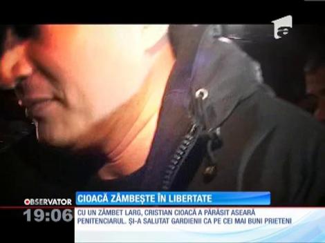 Cioacă zâmbește în libertate! De luni, îmbracă din nou uniforma de poliţist
