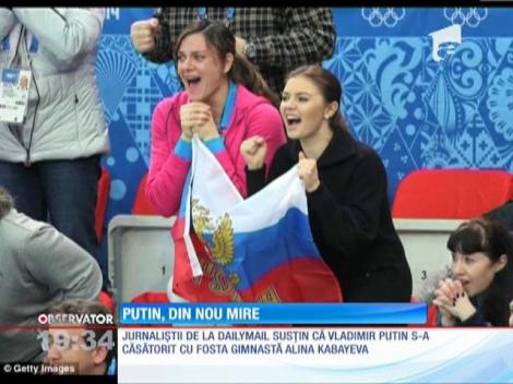 Presa britanică: Vladimir Putin şi-a oficializat relaţia cu fosta gimnastică Alina Kabayeva
