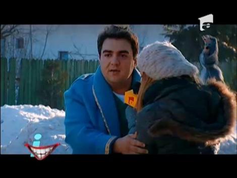 Aşa se realizează un interviu la pământ. Sau la zăpadă