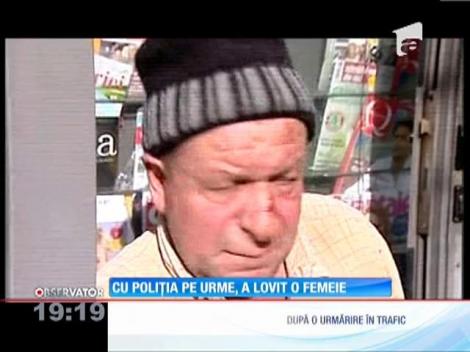 UPDATE / Un bărbat a fost oprit de poliţiştii de la rutieră din Capitală cu focuri de armă